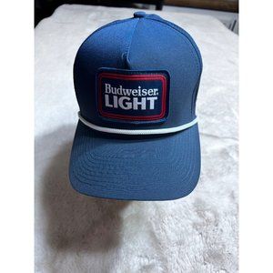 Budweiser Light trucker blue hat one size